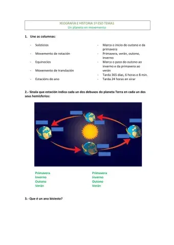 Un planeta en movemento