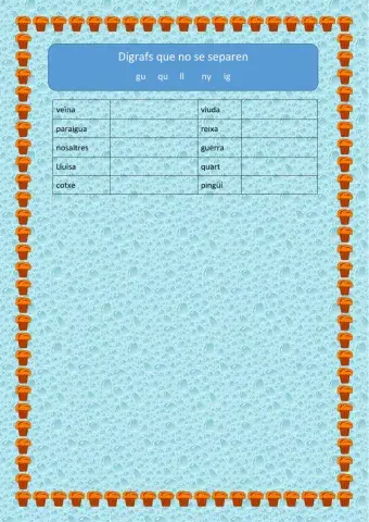 Diftongs en creació