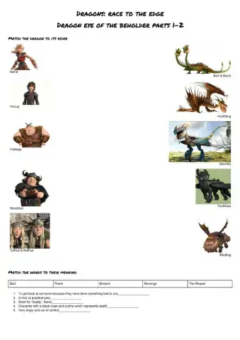 Dragons: ride to the edge (episode 1-2)