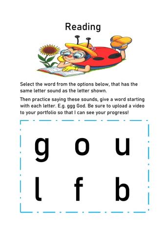Phonics goulfb