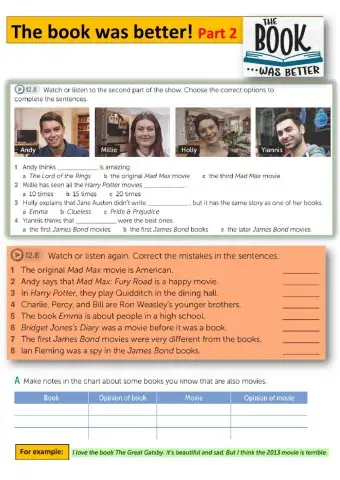 Listening: The book was better!