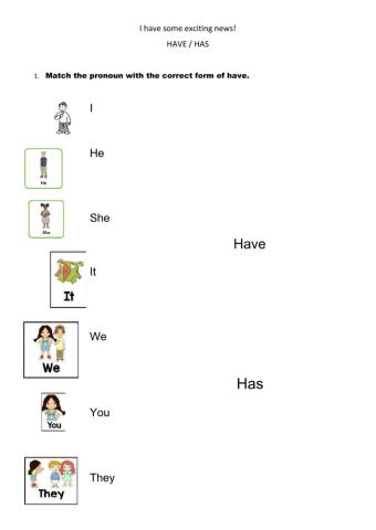 I have some exciting news!