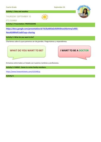 4th grade september 24