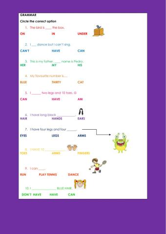 Integrated grammar 1st