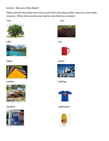 Natural or man-made?