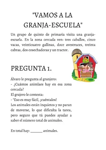 Evaluación inicial mates tercer ciclo I