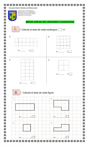 Area de figuras cuadradas