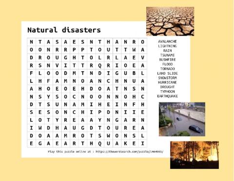 Natural disasters