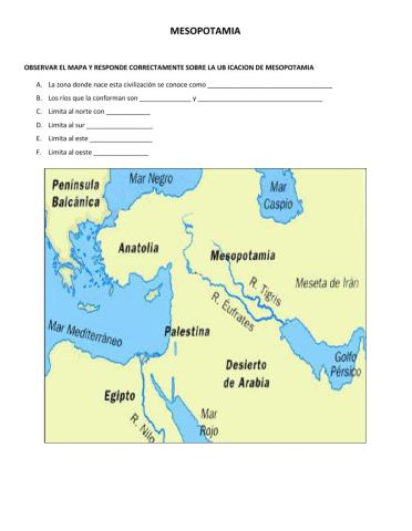 Civilización de mesopotamia