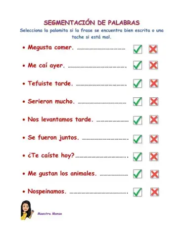 Segmentación de palabras