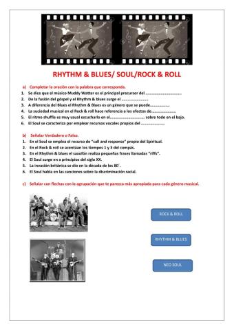 Rhythm & blues-soul-rock and roll