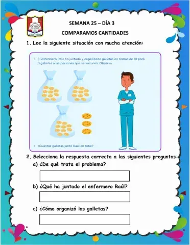Comparamos cantidades de vacunados.
