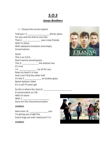 S.O.S - Jonas Brothers