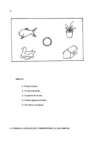 Prueba inicial 3º EP LCL primera parte