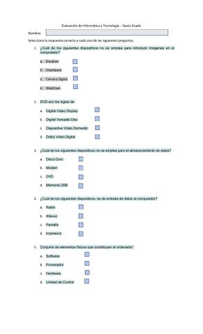 Informática y Tecnología