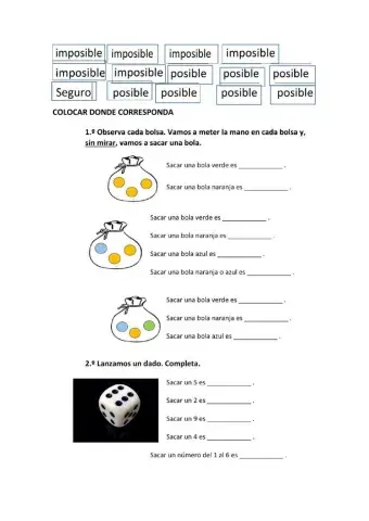 Experiencias aleatorias