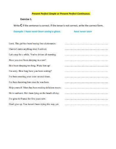 Present Perfect vs Present Perfect Continuous