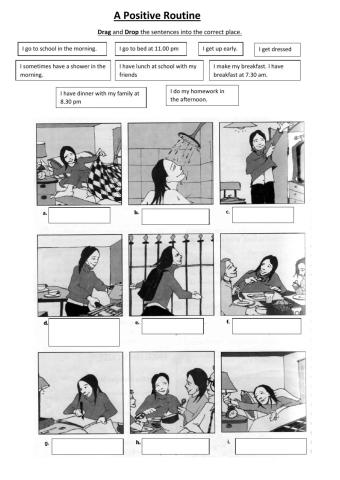 A positive Routine