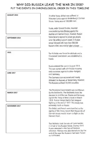 Why did Russia leave the war?