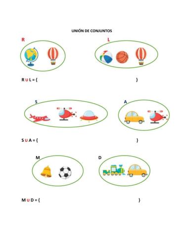 Union de conjuntos