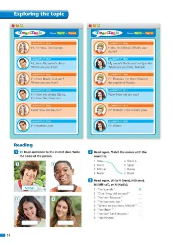 TeenTalk - Reading an instant chat