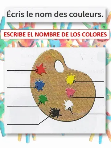 Les noms des couleurs