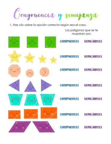 Congruencia, Semejanza y Movimiento en el plano TRASLACIÓN