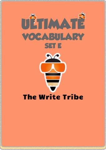 Vocabulary workbook p3-4 Part E