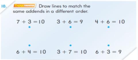 Math matching p.46