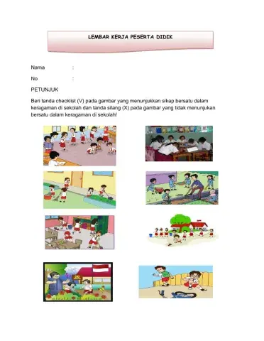 Lkpd-bersatu dalam keragaman di sekolah