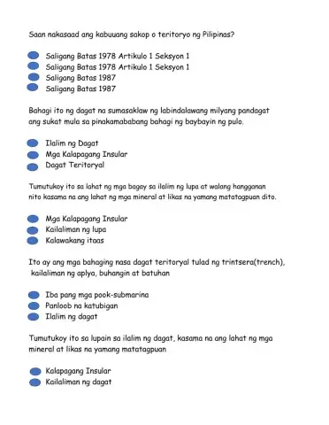 AP - Lokasyon ng Pilipinas