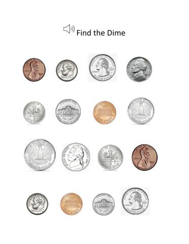 Find the dime