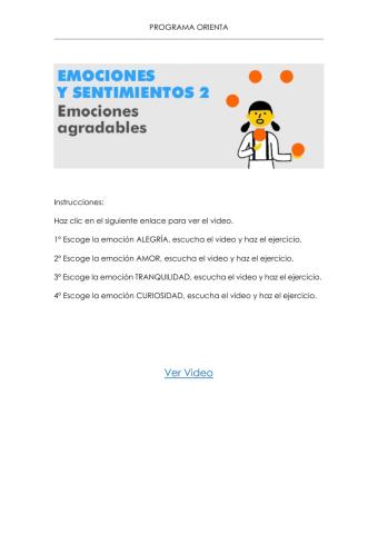 Emociones y sentimientos