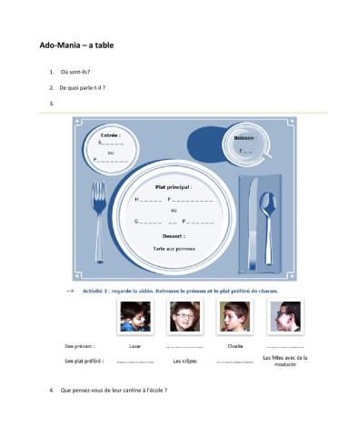 Ecoute:  adomania     tv5