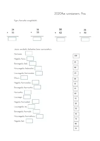 Urriak 14 octubre Mate