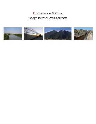 Fronteras de México