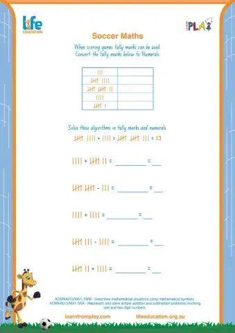 Fitness Fun - Tally Marks