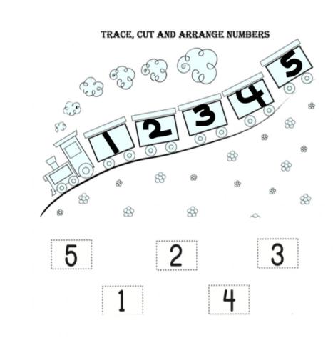 Number Train 1-5 b