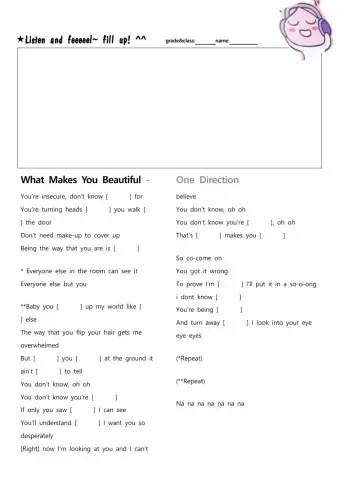 What makes you beautiful