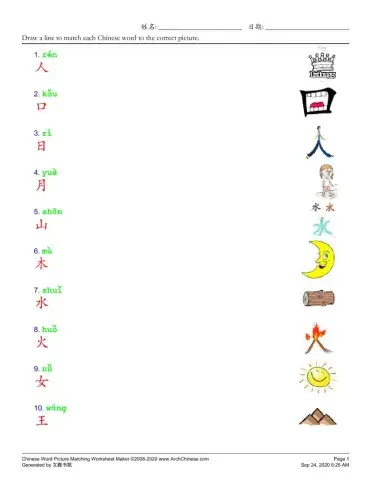 Basic characters（1）