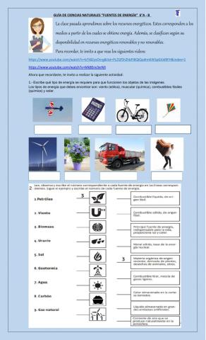 Manifestaciones de la energía