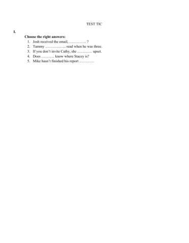 Test Paper 6