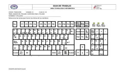 Manejo del teclado
