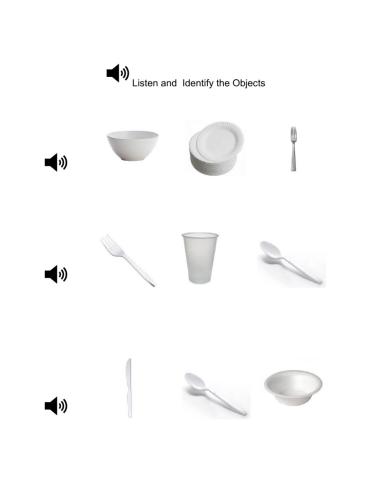 Identify objects plastic