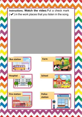 Jobs present simple + infinitive