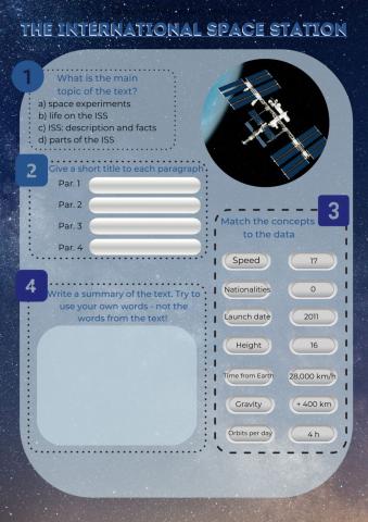 The International Space Station - Reading Exercise