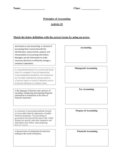 Introduction to accounting