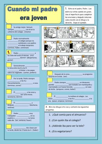 El imperfecto - Cuando mi padre era jovan