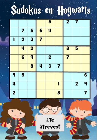Sudokus en Hogwarts