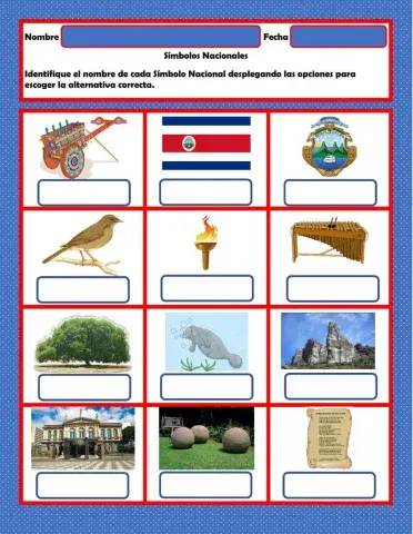 Símbolos Nacionales de Costa Rica